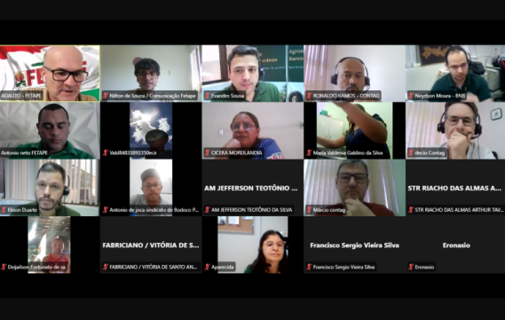 Fetape reúne Banco do Nordeste e Sindicatos para dialogar sobre renegociações de dívidas rurais e linhas de crédito