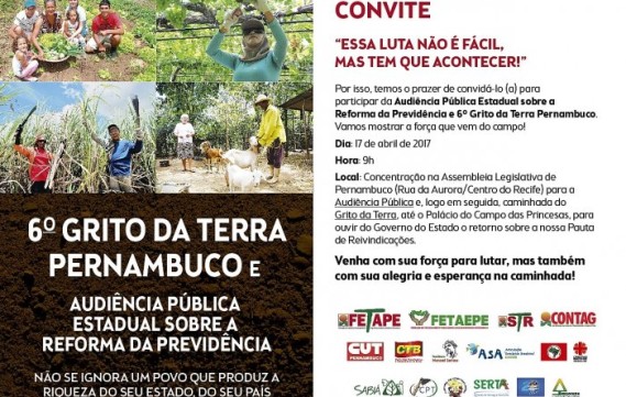 Vamos fortalecer a nossa luta!