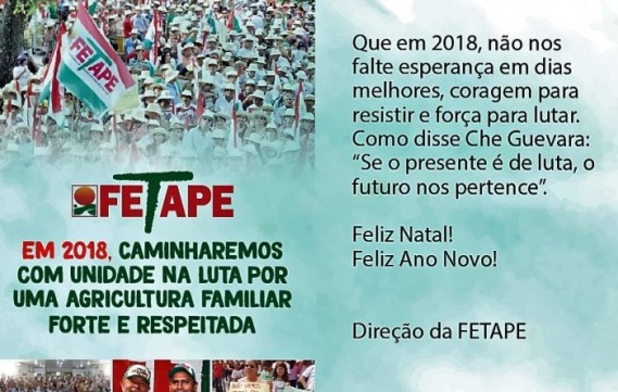 Mensagem de Fim de Ano (e aviso sobre recesso )
