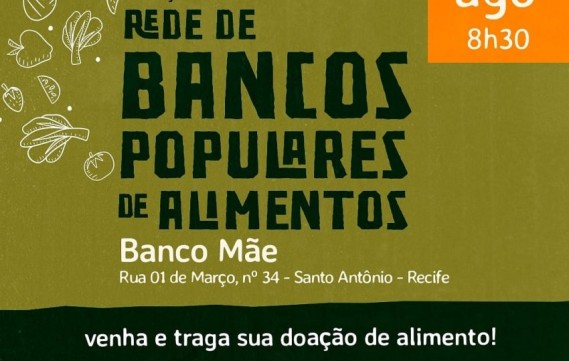 Campanha Mãos Solidárias e organizações parceiras lançam Rede de Bancos Populares de Alimentos