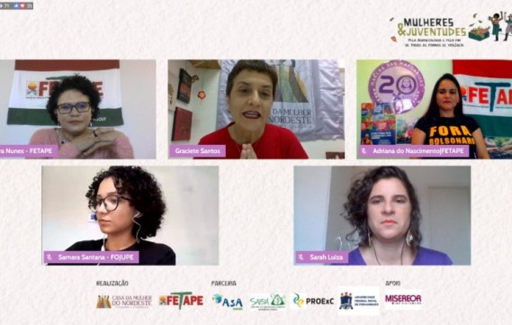 Fetape e CMN lançam projeto MULHERES E JUVENTUDES durante live