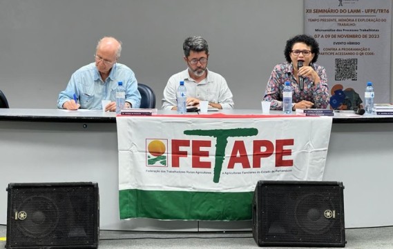 Fetape participa do XII Seminário do Laboratório de História e Memória da UFPE
