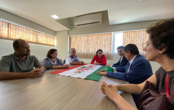 Ministro Wellington Dias visita Sede da Fetape em Recife