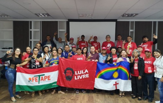 Fetape participa de Congresso Nacional da CUT e reafirma apoio à Central