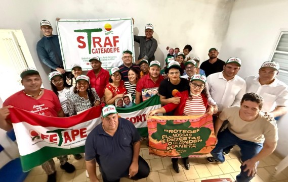 Agricultores e agricultoras familiares inauguram sindicato em Catende no 1º de Maio