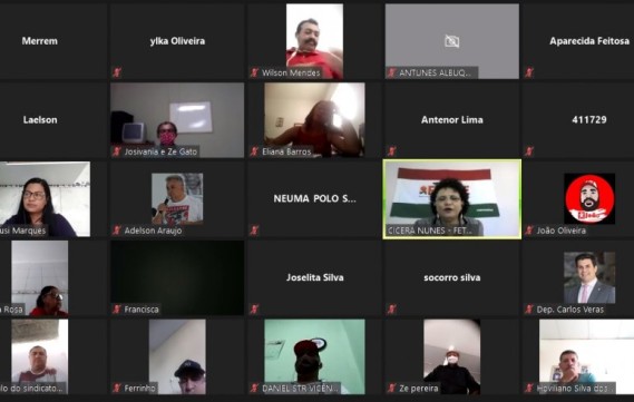 Pré-candidatos/as concluem I Curso de Formação Política Virtual de Pernambuco Eleições 2020