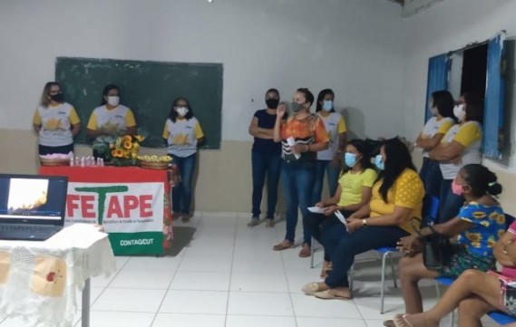 Fetape participa de abertura das aulas de turmas EJA Campo em Exu