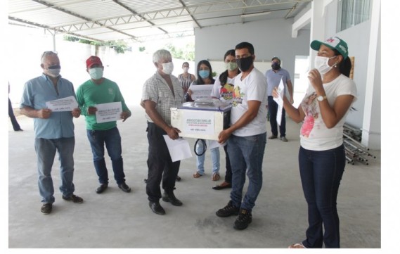Campanha Mãos Solidárias: Cuidam da Terra e Alimentam o Mundo é parceira da Agrofeira