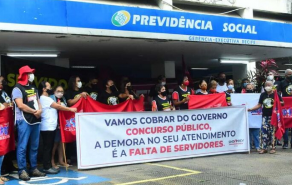 Fetape divulga nota sobre a paralisação de servidores e servidoras do INSS