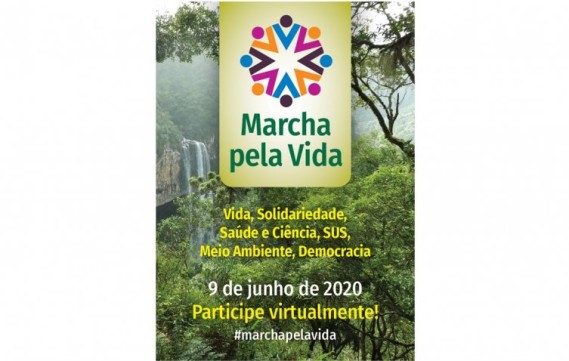 Fetape apoia Marcha Virtual pela Vida, promovida hoje (09)