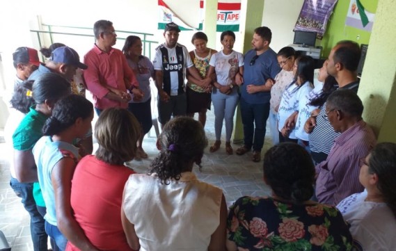 Famílias de Santa Maria, no Sertão do São Francisco, recebem mutirão sindical