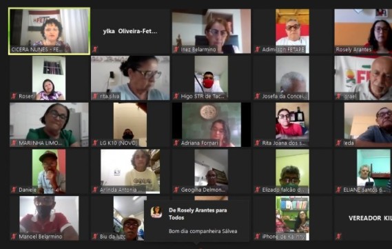 Envelhecimento saudável e autônomo é tema de Plenária Estadual da Fetape