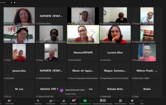 Fetape promove Seminário de Formação sobre os impactos dos grandes empreendimentos de energia eólica em Pernambuco